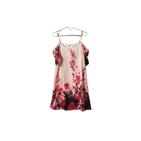 Democracy Blouse Size Medium Floral Boho Hippie Peasant Cottagecore Party Casual - Picture 1 of 10
